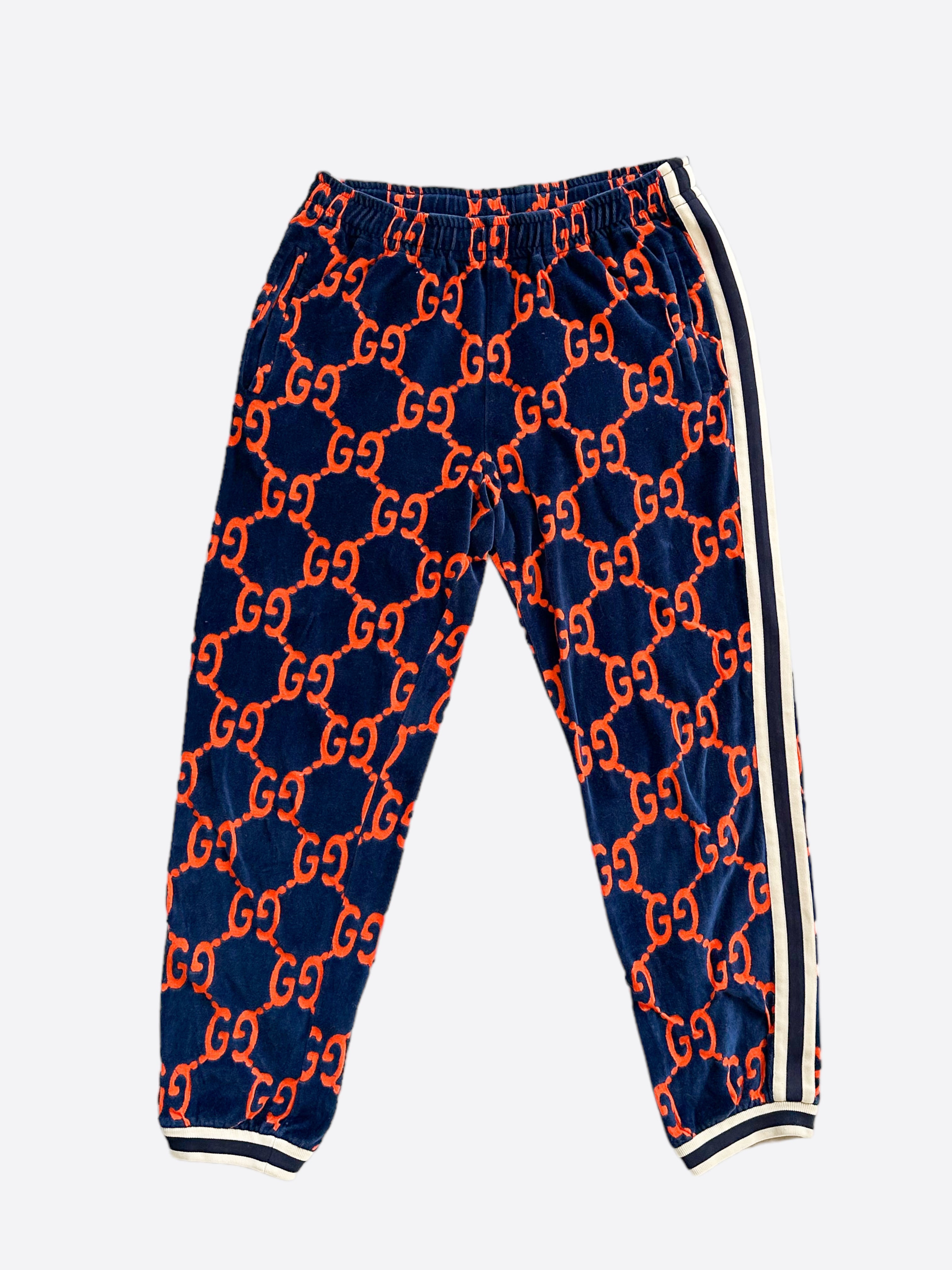 logo-patch cotton track pants | Gucci Kids | Eraldo.com
